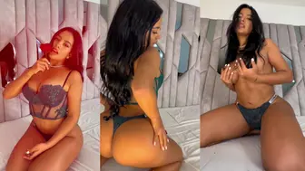 Tatiana Perez Rodriguez Green Lingerie OnlyFans Video Leaked