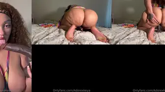 Adorexkeya Dildo Ride OnlyFans Video Leaked