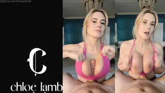 Chloe Lamb Playing With Her Boobs Onlyfans Video Leaked