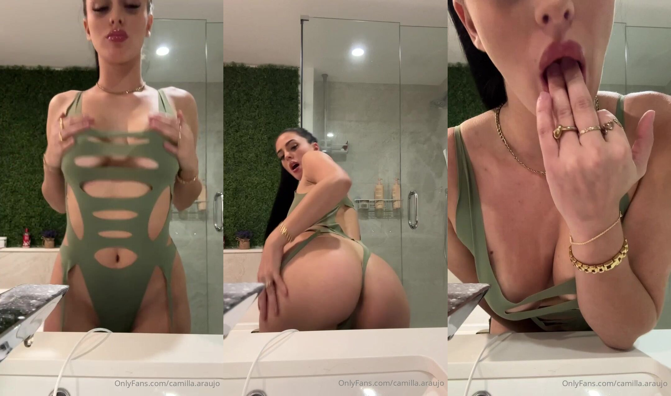 Camilla Araujo Nudes Bathtoom PPV OnlyFans Video Leaked