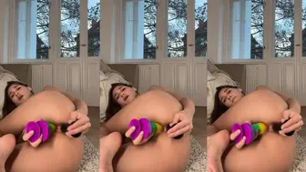 Ellie Luna Nude Double Penetration OnlyFans Video Leaked