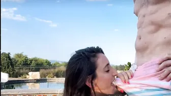Christina Khalil Blowjob Poolside Livestream Video Leaked