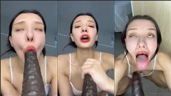 Juju - Voulezj Black Dildo Suck And Play Video Leaked