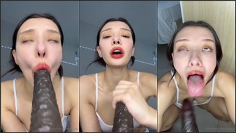 Juju - Voulezj Black Dildo Suck And Play Video Leaked