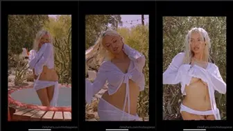 Lindsey Pelas Flexing Body With Nipple Video Leaked