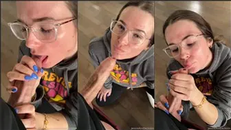 Jessie and Jackson Foreskin Worship & Blowjob Video Leaked
