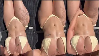 Lilith Cavaliere Sexy Sunbathing Video Leaked