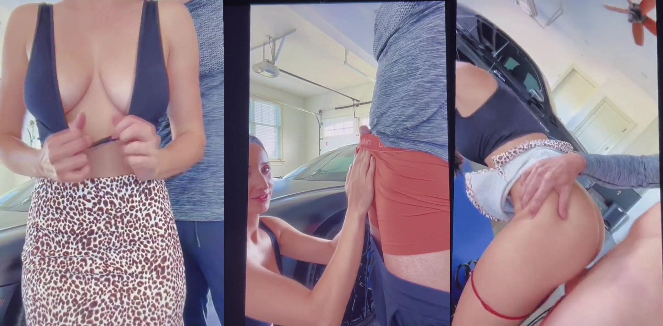 Christina Khalil Car Garage Sextape Video Leaked