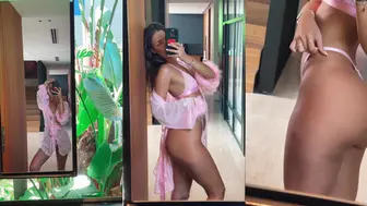 Mikaela Lafuente Pink Lingerie OnlyFans Video Leaked