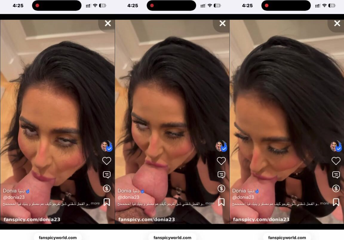 Donia Somrani Blowjob OnlyFans Porn Video Leaked