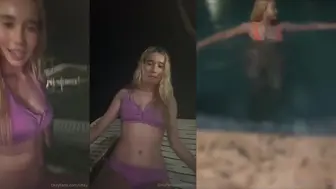 Lil Tay Teasing In The Pool Video Leaked