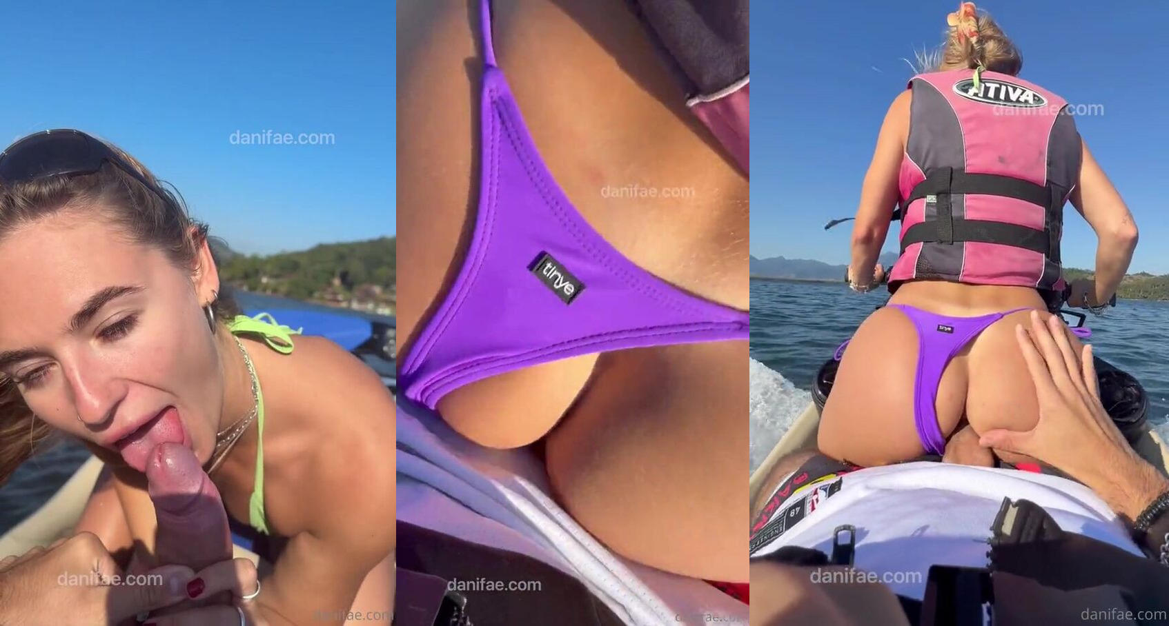 Dani Fae Sex On A Jetski Video Leaked