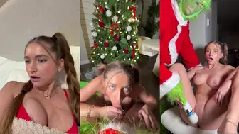 Skylar Mae Onlyfans Nude Santa Blowjob POV Video Leaked