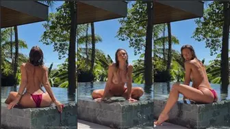Rachel Cook Naked Pool Bath Video Leaked