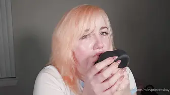 MissPrincessKay Onlyfans Dildo Deepthroat Video Leaked