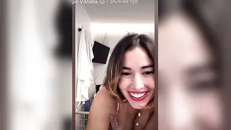 Angie Varona Onlyfans Strip To Lingerie Livestream Video Leaked