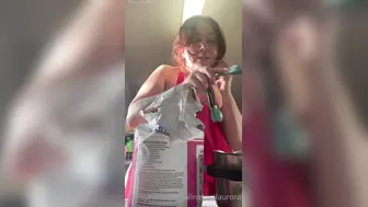AllNaturalAurora Nude Buttplug Chef Dildo Masturbation Video Leaked
