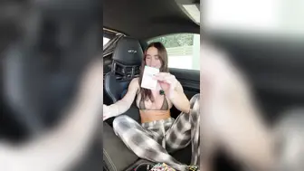 Natalie Roush Onlyfans Bikini Car Tease With Pokemon Card Video Leaked