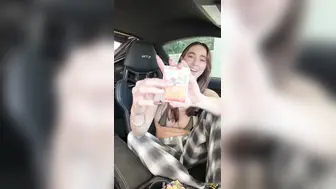 Natalie Roush Onlyfans Bikini Car Tease With Pokemon Card Video Leaked