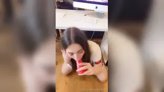 Lauren Alexis Onlyfans Dildo Deepthroat On Knees POV Video Leaked
