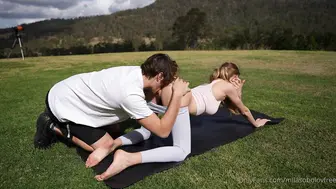 MilaKittenX Onlyfans Creampie Yoga Fuck Tape Outdoor Video Leaked