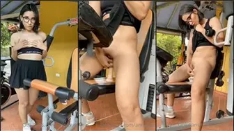 Annabgo Aka Anna Beggion Onlyfans Masturbation At Gym Video Leaked