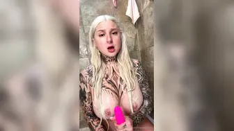 Skylar Vox Dildo Masturbation JOI Washroom Video Leaked
