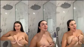 Jazmine Singing Onlyfans Boob Play Shower Selfie Video Leaked