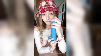 CrazieKitten Onlyfans Both Hole Dildo Fuck Selfie Video Leaked