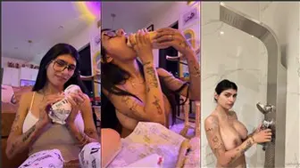 Mia Khalifa Nude Lifestyle Selfie Vlog OF Video Leaked