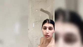 Mia Khalifa Nude Lifestyle Selfie Vlog OF Video Leaked