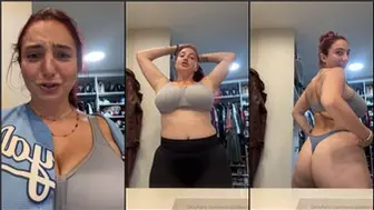 Lexicgoldberg Onlyfans Strip To Lingerie Selfie Video Leaked