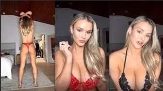 Kinsey Wolanski Lingerie Try On Selfie Tease Video Leaked