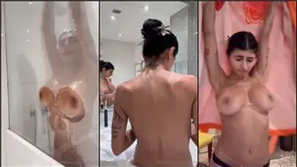 Mia Khalifa Onlyfans Naked Bath Tease Happy Life Livestream Video Leaked