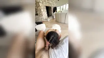 That1iggirl Serving Big Anaconda Cock With Topless Blowjob POV Video Leaked