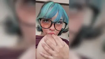 Vip.nerdyb Onlyfans Nipple Sucking Solo Selfie Video Leaked