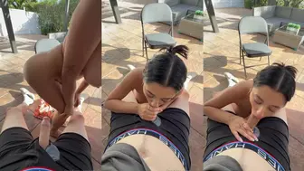 Sariixo Deep Throat Blows Untill Cumshot  Leaked Onlyfans Video