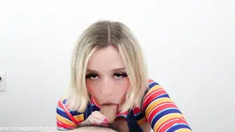 Imjaneford Aka Applebottomalexis Onlyfans  BWC Blowjob & Ride POV Video Leaked