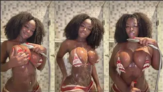 Bimbonique Onlyfans Bikini Shower Tease Video Leaked