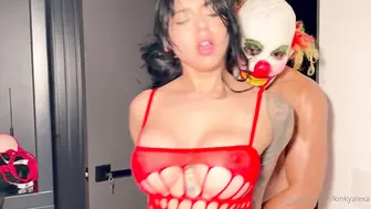 Kinky Alexa Gets Plowed By A Clown