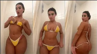 Esterbron Onlyfans Bikinin Tease In Shower Video Leaked