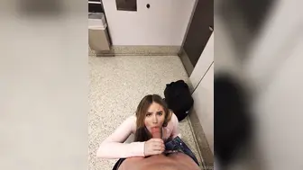 Anna Kopf Onlyfans Blowjob On Knees Washroom POV Video Leaked