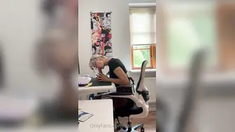 Sally Dinosaur Onlyfans Dildo Masturbation Alone At Work Video Leaked