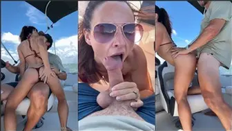 Missy Davis Gives Blowjob And Rides BWC On A Boat With BF Onlyfans Leak