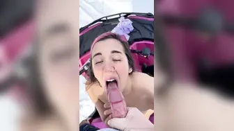 MistyRay Naked POV Fucked Outdoor Onlyfans Snowy Sex Tape Leaked