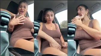 Bufalika Boob Squeezed By Boyfriend In Car Onlyfans Selfie Leaked