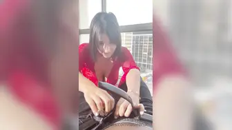 LaSirena69 Serving Huge BBC With Her Tits n Lips Onlyfans POV Leaked