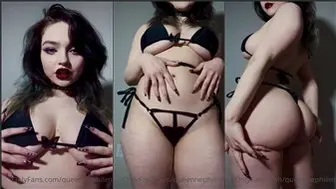 QueenNephilim Horny Goth Girl Onlyfans Selfie Tease Leaked