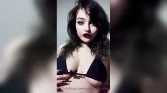 QueenNephilim Horny Goth Girl Onlyfans Selfie Tease Leaked