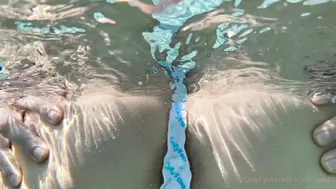 Christina Khalil Seductive Bikini Trials Under Pool Water Onlyfans Leak
